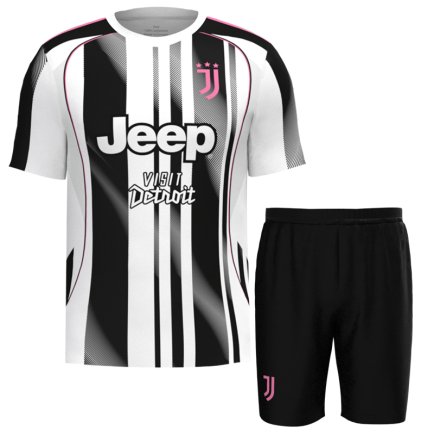 Новая Футбольная форма Ювентус Гатти 4 (Juventus Gatti 4) 2025-2026 игровая/повседневная 16258710 цвет: белый