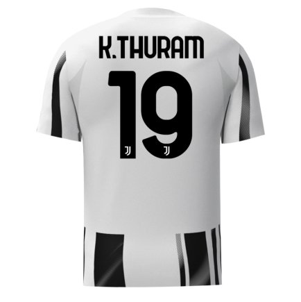 Новая Футбольная форма Ювентус Тюрам 19 (Juventus K.Thuram 19) 2025-2026 игровая/повседневная 16259110 цвет: белый