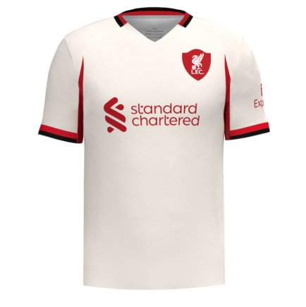 Новая Футбольная форма Ливерпуль М. Салах 11 (Liverpool Salah 11) 2025-2026 игровая/повседневная 16259510 цвет: белый