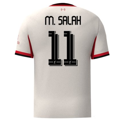 Новая Футбольная форма Ливерпуль М. Салах 11 (Liverpool Salah 11) 2025-2026 игровая/повседневная 16259510 цвет: белый