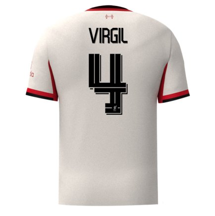 Новая Футбольная форма Ливерпуль Вирджил 4 (Liverpool Virgil 4) 2025-2026 игровая/повседневная 16259710 цвет: белый