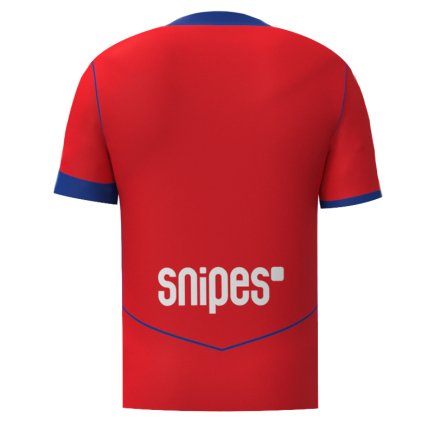 Новая Футболка PSG (ПСЖ) 2025-2026 игровая/повседневная 16260702 цвет: красный