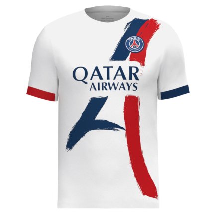 Новая Футболка ПСЖ Забарный 6 (PSG Zabarnyi 6) 2025-2026 игровая/повседневная 16264310 цвет: белый
