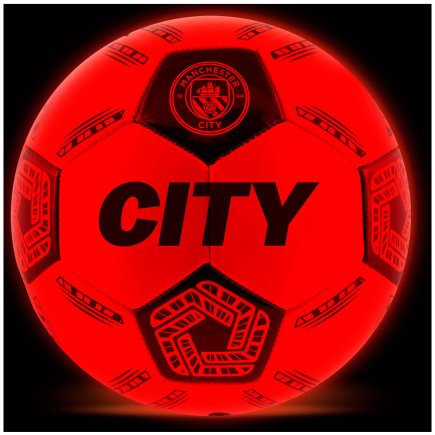 М'яч футбольний зі світлодіодним підсвічуванням Manchester City FC Манчестер Сіті розмір 5