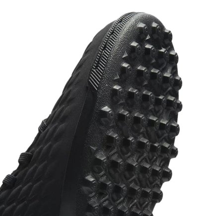 Сороконожки Nike Jr. HypervenomX Phantom III Club TF AJ3790-090 цвет: черный (официальная гарантия)