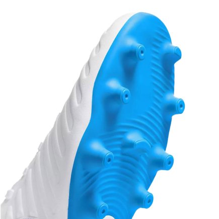 Бутсы Nike Tiempo LEGEND 7 CLUB FG AH7251-107 цвет: белый/голубой