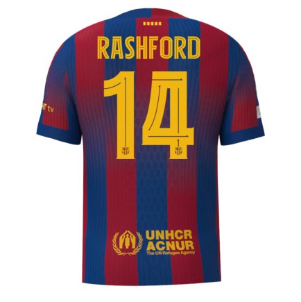 Новая Футболка Барселона Рашфорд 14 (Barcelona Rashford 14) 2025-2026 игровая/повседневная 16267912 цвет: темно-синий