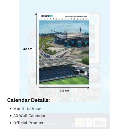 Календар ФК Манчестер Сіті Manchester City FC А3 2026