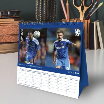 Календарь настольный Челси Chelsea FC 2026