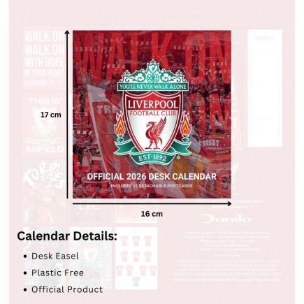 Календарь настольный Ливерпуль ФК Liverpool FC 2026