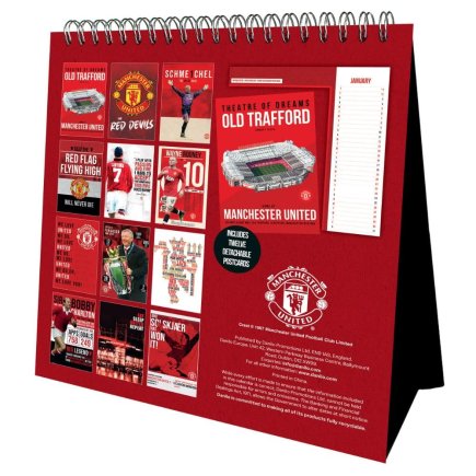 Календарь настольный Manchester United FC Манчестер Юнайтед ФК 2026