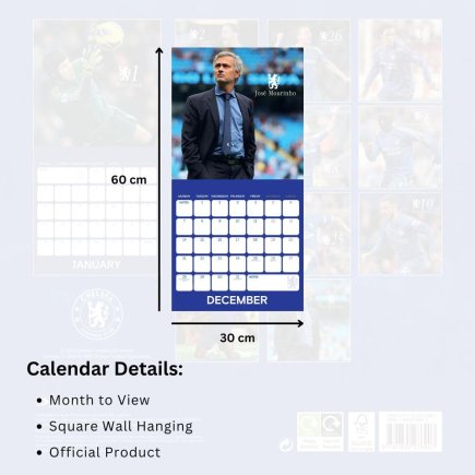 Календарь ФК Челси Chelsea FC 2026