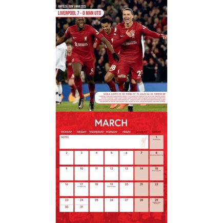 Календарь ФК Ливерпуль Liverpool FC 2026