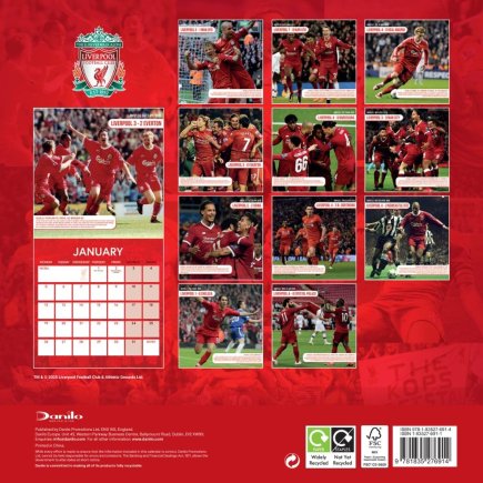 Календарь ФК Ливерпуль Liverpool FC 2026