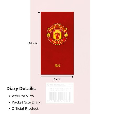 Ежедневник Манчестер Юнайтед Manchester United FC 2026