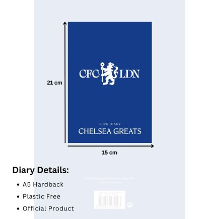 Ежедневник Челси Chelsea FC А5 2026