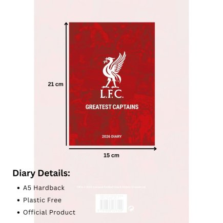 Ежедневник Ливерпуль ФК Liverpool FC А5 2026