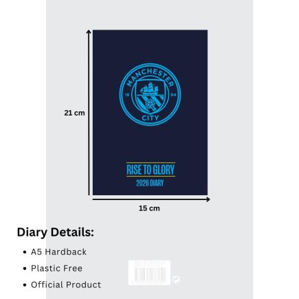 Ежедневник Манчестер Сити Manchester City FC А5 2026