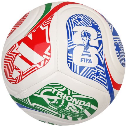 М'яч футбольний Adidas TRIONDA Club World Cup JD8028 розмір 5 - Офіційна Продукція