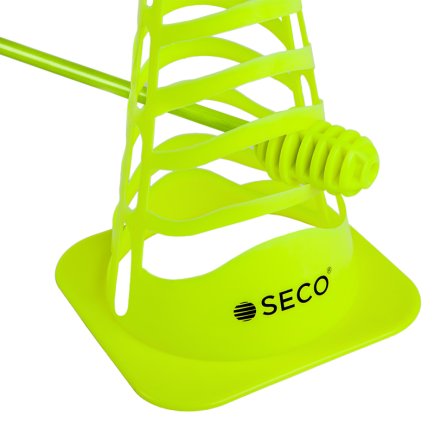 Конус тренировочный мягкий SECO высота: 23 цвет: зелёный неон