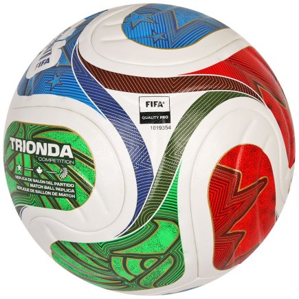 Мяч футбольный Adidas TRIONDA Competition World Cup JD8031 размер 5 - Официальная Продукция