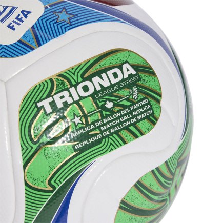 Мяч футбольный Adidas TRIONDA League J290 World Cup JD8168 детский размер 4 - Официальная Продукция