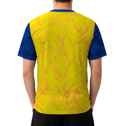 Футболка игровая SECO Laura 22221351 цвет: желто-синий