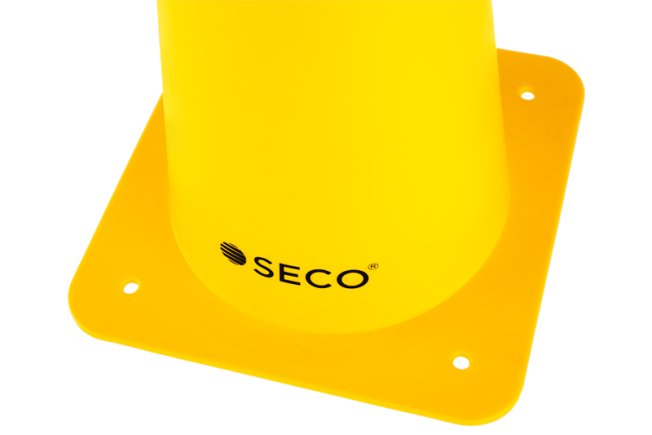 Конус тренувальний SECO 48 см колір: жовтий