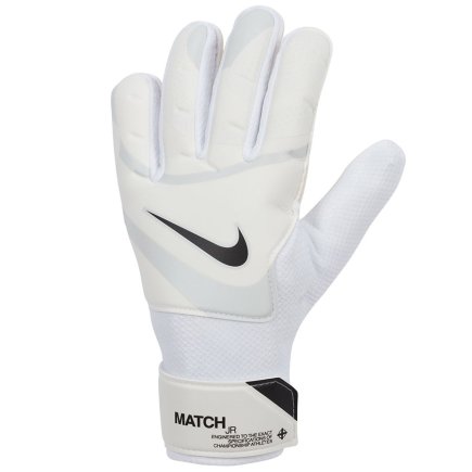 Вратарские перчатки Nike GK Match Jr FJ4864-100 детские - Официальная Продукция