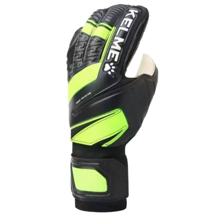 Воротарські рукавиці Kelme ARQUERO 8101ST5003.9010 колір: чорний/салатовий