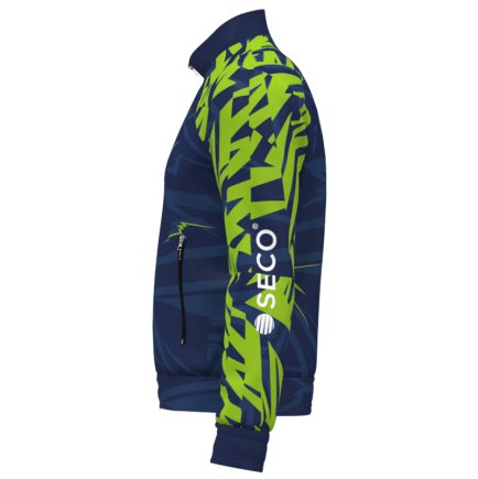 Кофта спортивная SECO Bora Navy Blue 25311106 цвет: неон