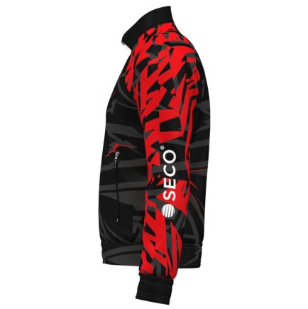 Кофта спортивная SECO Bora Black 25311202 цвет: красный