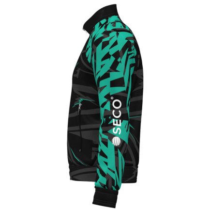 Кофта спортивна SECO Bora Black 25311217 колір: бірюза