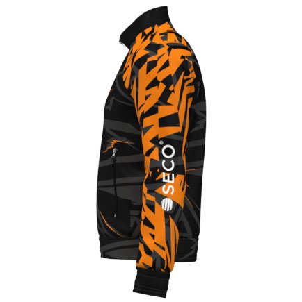 Кофта спортивная SECO Bora Black 25311205 цвет: оранжевый