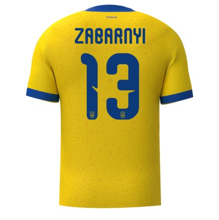 Нова Футбольна форма Україна Забарний 13 (Ukraine Zabarnyi 13) 2025-2026 ігрова/повсякденна 16268203 колiр: жовтий