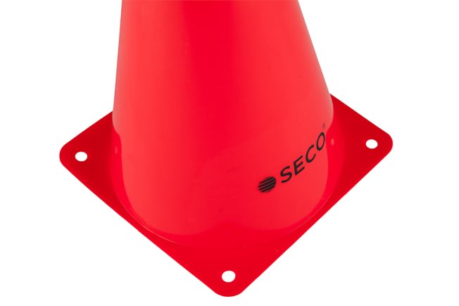 Конус тренувальний SECO 23 см колір: червоний