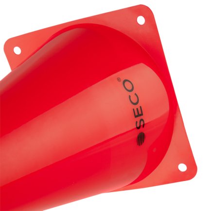 Конус тренировочный SECO 23 см цвет: красный
