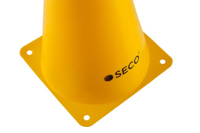Конус тренировочный SECO 23 см цвет: желтый