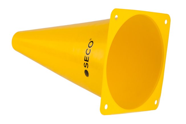Конус тренировочный SECO 23 см цвет: желтый