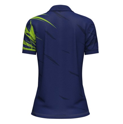 Футболка Поло SECO Meteor 25241006 женская цвет: темно-синий/неон