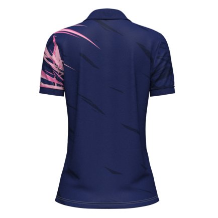 Футболка Поло SECO Meteor 25241009 женская цвет: темно-синий/розовый