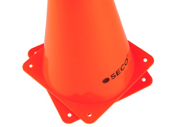 Конус тренировочный SECO 23 см цвет: оранжевый
