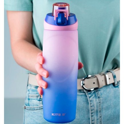 Бутылка для воды Kite 760 мл K24-1200-2 цвет: фиолетово-розовый