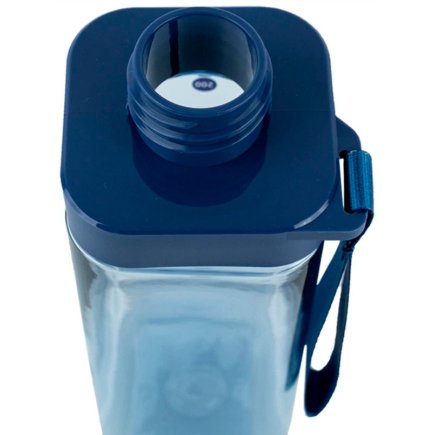 Пляшка для води Kite квадратна 550 мл K24-1209-1 колір: блакитний