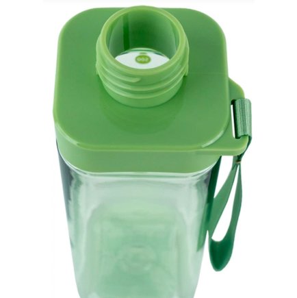 Бутылка для воды Kite квадратная 550 мл K24-1209-2 цвет: зеленый