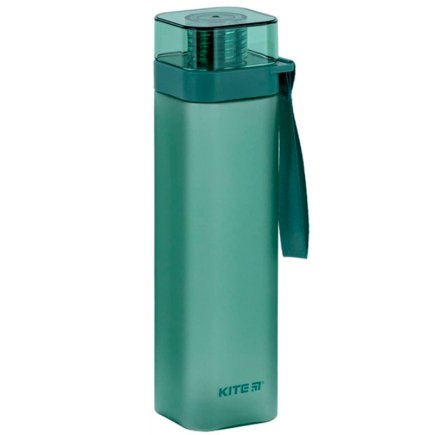 Бутылка для воды Kite квадратная 700 мл K24-1210-2 цвет: зеленый