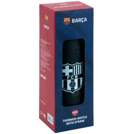 Термос з трубочкою Kite Barcelona 600 мл BC25-1262 колір: чорний