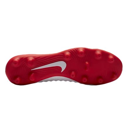 Бутсы Nike Magista Obra 2 Club FG AH7302-107 цвет: белый, красный (официальная гарантия)