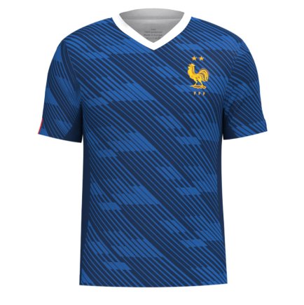 Новая Футболка сборная Франции Дембеле 7 Чемпионат Мира 2026 (Dembele 7 World Cup 2026) игровая/повседневная 16272204 цвет: синий