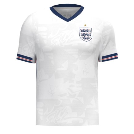 Новая Футболка сборная Англии Чемпионат Мира (World Cup 2026) игровая/повседневная 16272810 цвет: белый